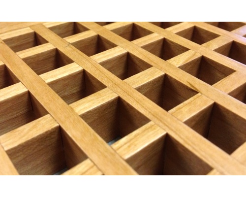 Egg Crate Self Rimming Cherry Floor Grate Vents